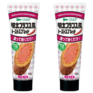 VERDE 中島 麵包抹醬條 明太子風味,濃郁口感, 管狀包裝, 100g, 2條