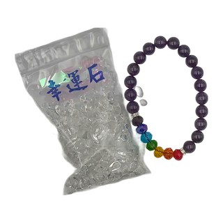 七脈輪 紫水晶手鍊, 紫色, 5g
