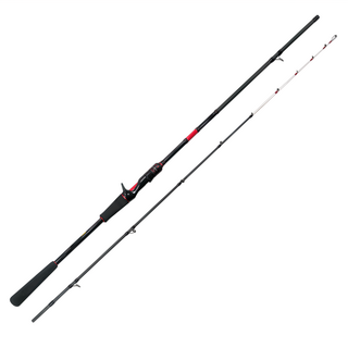 Abu Garcia AQUA COLORS TENYA 炫彩天亞竿 ACTYC-682MH-SR 釣竿, 黑色