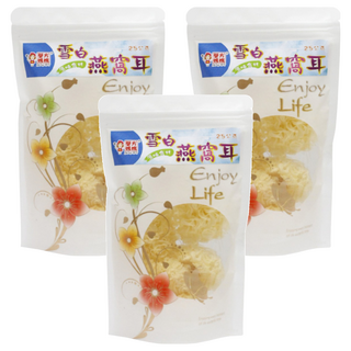 譽方媽媽 雪白燕窩耳, 25g, 3包