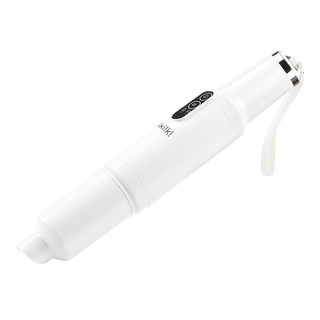 ikiiki 伊崎家電 無線吸塵器 強弱兩檔切換 大容量電池 持久耐用 輕巧機身 500克 強勁吸力, IK-VC8001, 白色