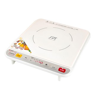 尚朋堂 IH變頻電磁爐 1口 SR-1936W 五段火力 急速加熱 定溫設計 簡約白色外型, 普通型