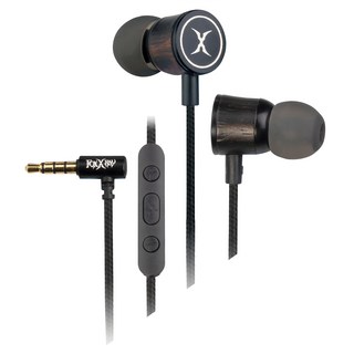 FOXXRAY 狐鐳 麗芙響狐電競耳機麥克風 10mm 釹鐵硼耳機單體 鋁合金黑檀木 線控帶麥 附贈高質感硬殼包, FXR-BAC-51, 1盒, 單色