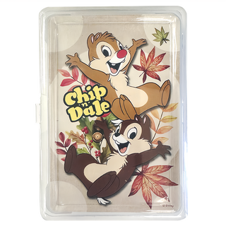 HUNDRED PICTURES 百耘圖 Chip an' Dale 奇奇蒂蒂 真心話大冒險卡牌遊戲 88 x 58mm 54張, 奇奇蒂蒂 咖色, 1盒