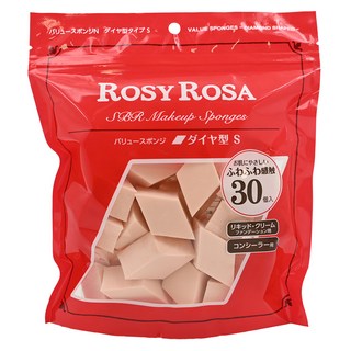 ROSY ROSA 粉底液粉撲 菱型, 30個入 SBR材質, 1包