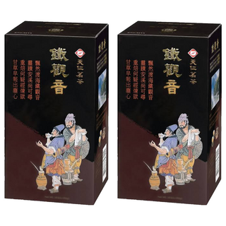 天仁茗茶 鐵觀音, 飄然渡海鐵觀音 靈蹟安溪尚可尋, 300g, 1盒, 2盒