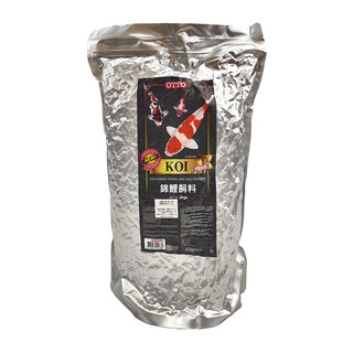 OTTO 建興水族 錦鯉飼料 額外添加維生素和微量元素, 2kg, 1袋
