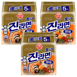 OTTOGI 不倒翁 金拉麵 原味 120g, 15包