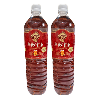 KIRIN 麒麟 午後紅茶 原味紅茶, 採用汀布拉Dimbula茶葉, 帶有玫瑰花般的香氣, 1.5L, 2瓶