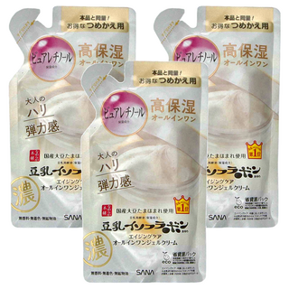 SANA 莎娜 緊緻保濕霜 補充包, 100g, 3包