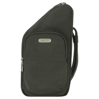 TRAVELON 3層直式防盜斜背包(灰) | 防割防搶, 1入