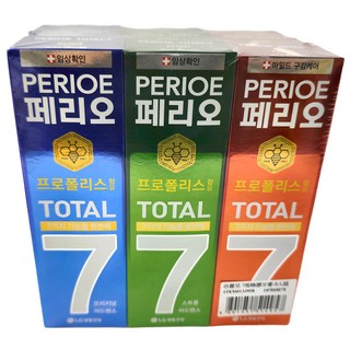 PERIOE 倍麗兒 7效蜂膠牙膏, 1.08kg, 1組
