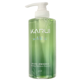 KARUI 卡洛伊 源生青春 舒敏保濕髮浴 Soothing Treatment Shampoo 450ml, 1瓶