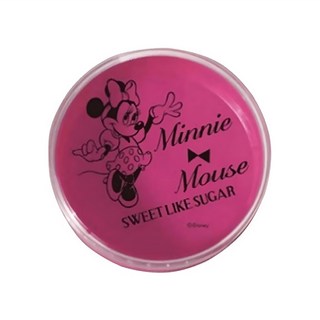 Disney 迪士尼 米妮系列 日本製圓型磁鐵置物盒, 粉, 1個