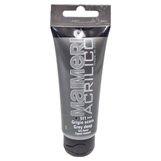 MaIMeRI 美利 壓克力顏料 MA-0916511 深灰色 511 GREY DEEP, 75ml, 1色