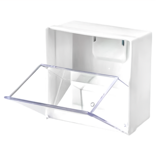 磁吸收納盒 Set 3, 透明磁鐵小物收納, 日本Inomata株式會社, 方款, 1組