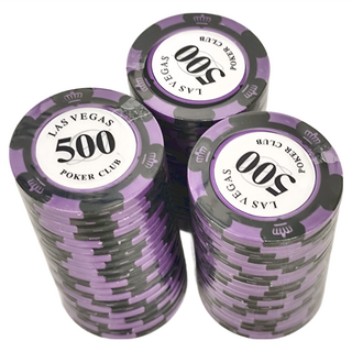 遊戲籌碼，60個黏土複合材料, 1組