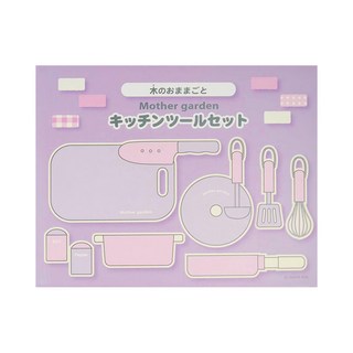 Mother garden 廚具 10件工具組, 粉紫, 1組