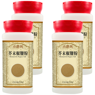 小磨坊 芥末椒鹽粉, 420g, 4瓶
