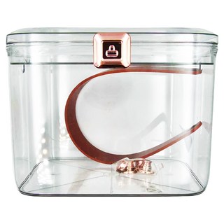 ROYALLIN 蘿林嚴選 質感復古醫藥箱, 透明白色, 1個