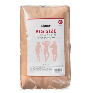 afinar 高彈力大尺碼褲襪 20D