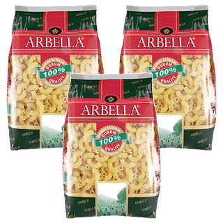 ARBELLA 阿貝拉 彎管麵 土耳其原產, 500g, 3包