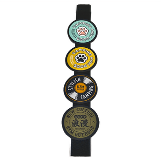 KZM OUTDOOR 徽章 K23T3Z17 5 x 5cm 4個, 浪漫寵物, 1組