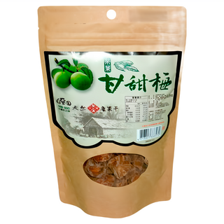白堊園 茶香甘甜梅, 120g, 1包