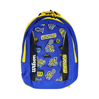 Wilson MINIONS 小小兵 3.0 兒童後背包, 單一尺寸, 藍色 + 黃色