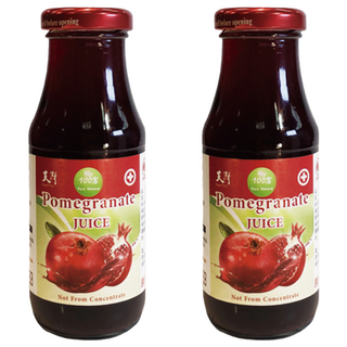 Royal Chef 天廚 天然石榴汁 100%純天然 非濃縮還原果汁, 200ml, 2瓶