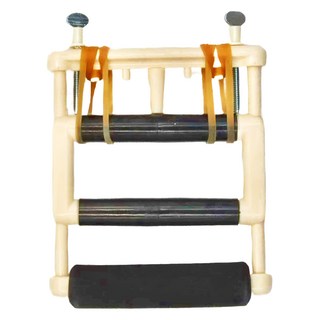 OO 生活輔具 豪華型握力訓練器 溫和手指握 可調整阻力 舒適握把, 1個, 多色