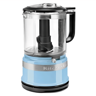 KitchenAid 食物切碎機, 兩段變速, 單觸控操作, BPA-free強化塑膠杯, 頂蓋加料口, 容量加大40%, 絲絨藍, 3KFC0516TVB