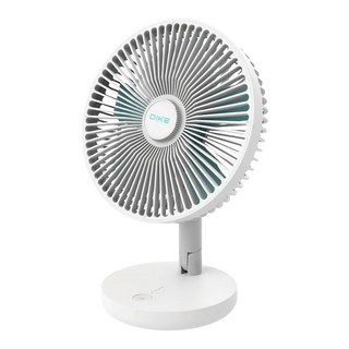 DIKE 8吋摺疊收納立式桌扇, 三段風速, USB供電, 長效送風, 靜音馬達, DUF301