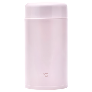 ZOJIRUSHI 象印 不鏽鋼一體式杯蓋真空燜燒杯, 玫瑰粉, 750ml, 1個