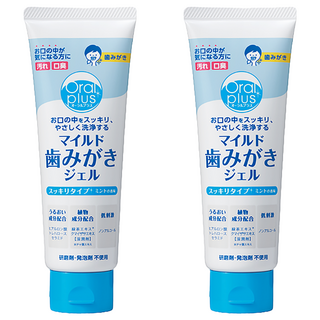 Asahi 朝日口腔護理溫和牙膏凝膠 100g 2條 溫和不刺激 保濕成分 清新口氣