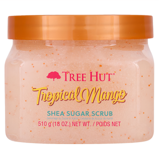 TREE HUT 乳油木蜜糖身體磨砂膏 Tropical Mango 18oz, 510g, 1件