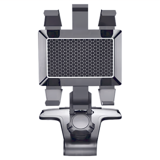 進階款三用汽車手機架可360度旋轉 導航架/手機架/非出風口架/電話牌/暫停車卡 8 x 13 x 11.5cm, 1個, Black