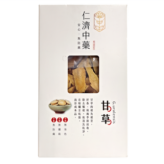 仁濟中藥 甘草 安心無防腐, 100g, 1盒