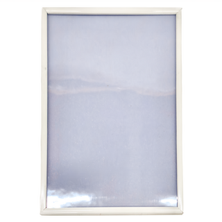 HUNDRED PICTURES 百耘圖 108P鋁框, 257x182mm, 鋁鐵材質, 台灣製造, 白色, 1個