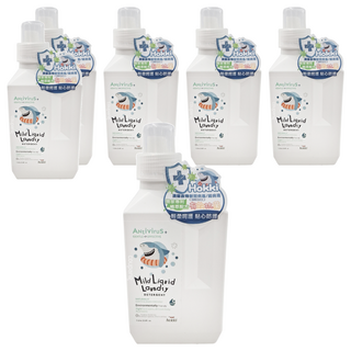 hokki 小怪獸 柔軟洗衣精配方, 1L, 6瓶