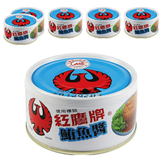 紅鷹牌 鮪魚醬 辣味, 120g, 6罐