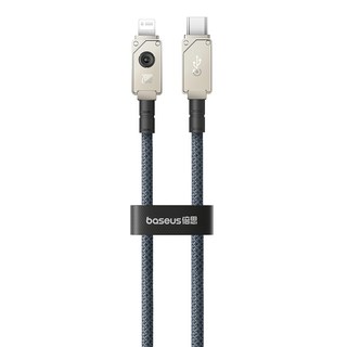 Baseus 倍思 Unbreakable系列 快速充電線 20W Type-C to Apple Lightning 8Pin, 白色, 1條, 1m