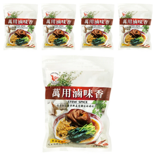 飛馬 萬用滷味香，燉香料, 350g, 5袋