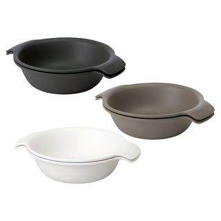 Nineware 朋友系列 麥片碗 象牙色*2 + 灰色*2 + 深灰色*2, 1組