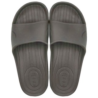 MOCODO 伴佳家 全方位居家防護止滑拖 - 超強抓地力 後跟支撐 3cm增高設計 足弓支撐, 250mm, 極致灰