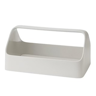 RIG TiG Handy Box 收納盒, W18xH14xL28cm ABS樹脂, 淺灰色, 1個