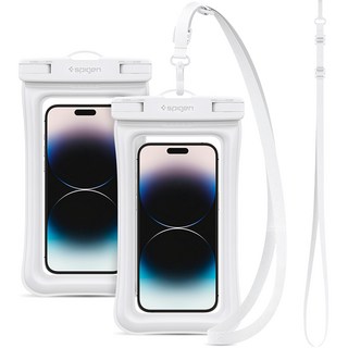 Spigen Aqua Shield 氣囊漂浮防水袋 A610 ACS06017, 2組, 白色