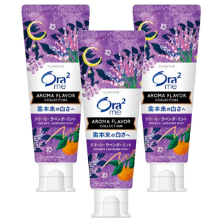 Ora2 愛樂齒 me 亮白香氛牙膏 夢幻薰衣草薄荷香, 130g, 3條