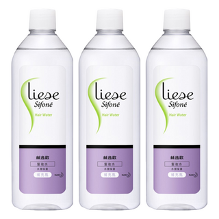 Liese 莉婕 Sifone 絲逸歡 水潤保濕髮妝水補充瓶, 340ml, 3瓶