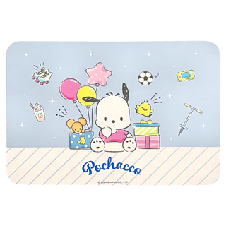 Sanrio 三麗鷗 帕恰狗皮革隔熱桌墊, 43 x 30cm, 1個, 快樂時光 多色